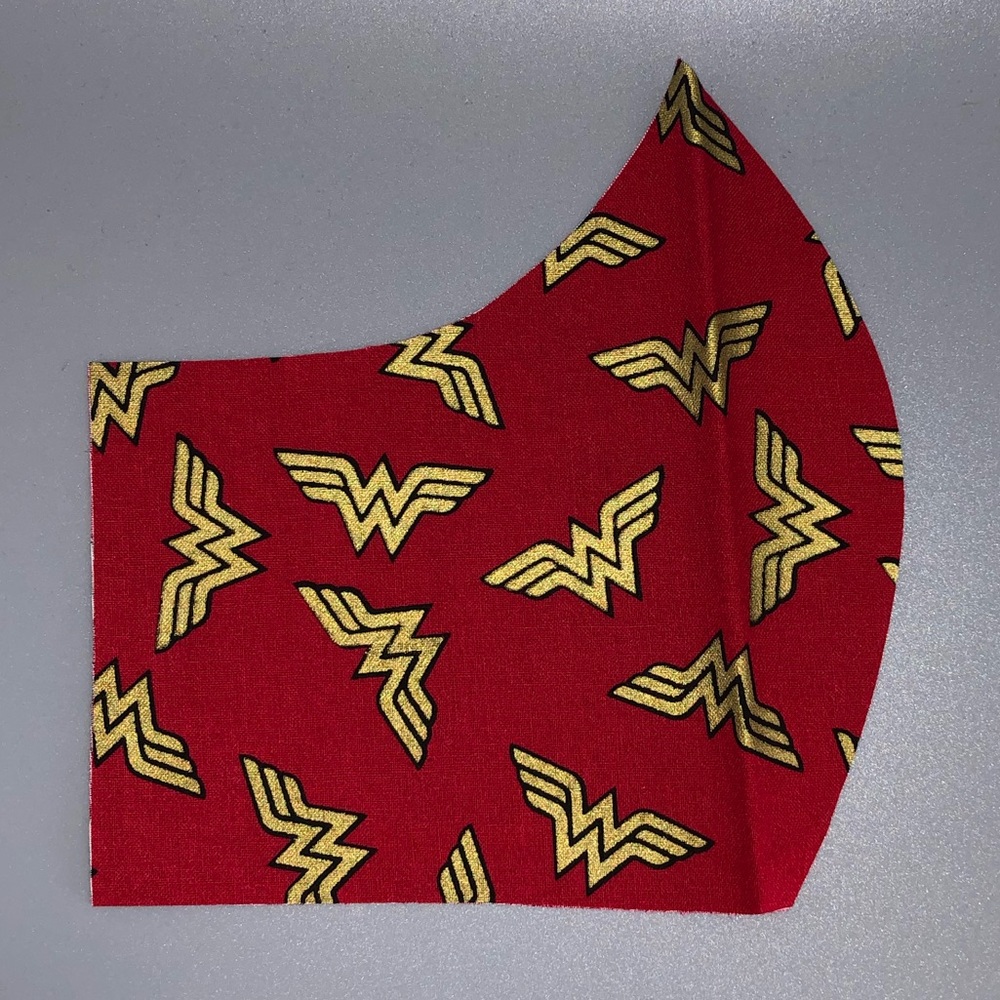 Wonder Woman fabric face mask